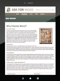 Ask For Wood WebSite
